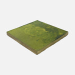 Load image into Gallery viewer, Green and Yellow Crystal Holder - Love Rocks