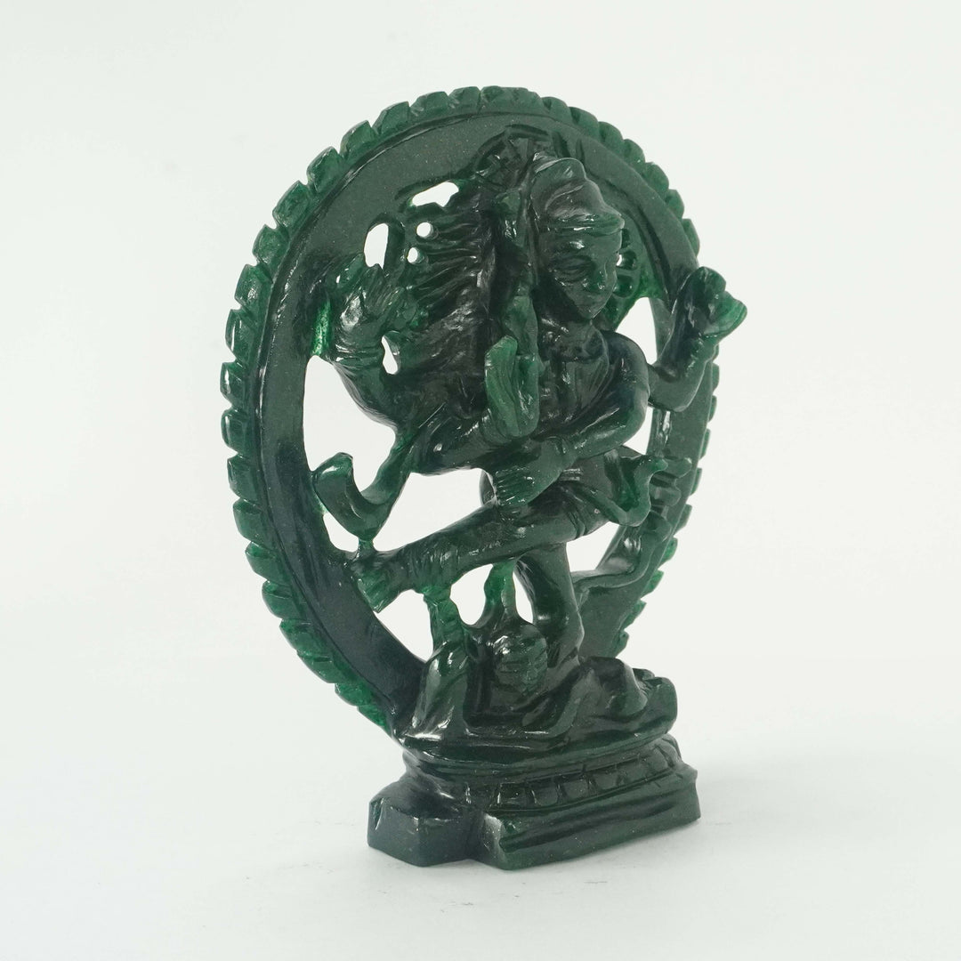 Green Aventurine Nataraj Idol : 601-650 gms