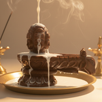 Load image into Gallery viewer, Hessonite Jaldhara Shivalingam : 3701-3800 gms