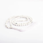 Load image into Gallery viewer, Howlite Japamala: Awareness and Emotional Expression Love Rocks