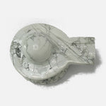 Load image into Gallery viewer, Howlite Jaldhara Shivalingam : 401-450 gms - Love Rocks