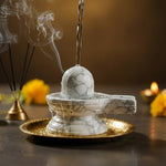 Load image into Gallery viewer, Howlite Jaldhara Shivalingam : 401-450 gms