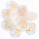 Load image into Gallery viewer, Clear Quartz (Spatika) Devic Number Healing Coin: Spiritual Awareness