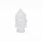 Load image into Gallery viewer, Clear Quartz Buddha Face Idol: Spiritual Awareness : 1-50 gms Love Rocks Idol