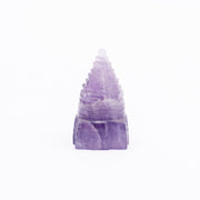 Amethyst Sri Yantra: Peace and Calm Love Rocks Idol