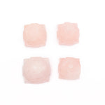 Load image into Gallery viewer, Rose Quartz Sri Yantra Love Rocks Idol