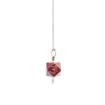Load image into Gallery viewer, Hexagon Shaped with Om Pendulum Love Rocks Pendulum