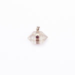 Load image into Gallery viewer, Double Pointed Pendants Love Rocks Pendants