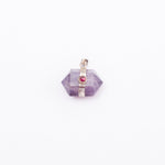 Load image into Gallery viewer, Double Pointed Pendants Love Rocks Pendants