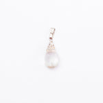Load image into Gallery viewer, Clear Quartz Pendant: Spiritual Awareness - Drop Shape Love Rocks Pendants