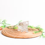 Load image into Gallery viewer, Clear Quartz Elephant Idol: Spiritual Awareness