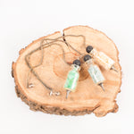 Load image into Gallery viewer, Pointed Bottle Pendulum - Love Rocks