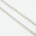 Load image into Gallery viewer, Silver Chain - Medium Interlocking - Love Rocks