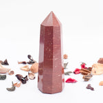 Load image into Gallery viewer, Red Jasper Tower Love Rocks Tower