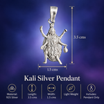 Load image into Gallery viewer, Kali Silver Pendant
