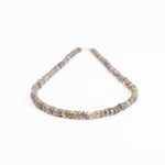 Load image into Gallery viewer, Labradorite Necklace: Dark Shade Oval Cut Beads