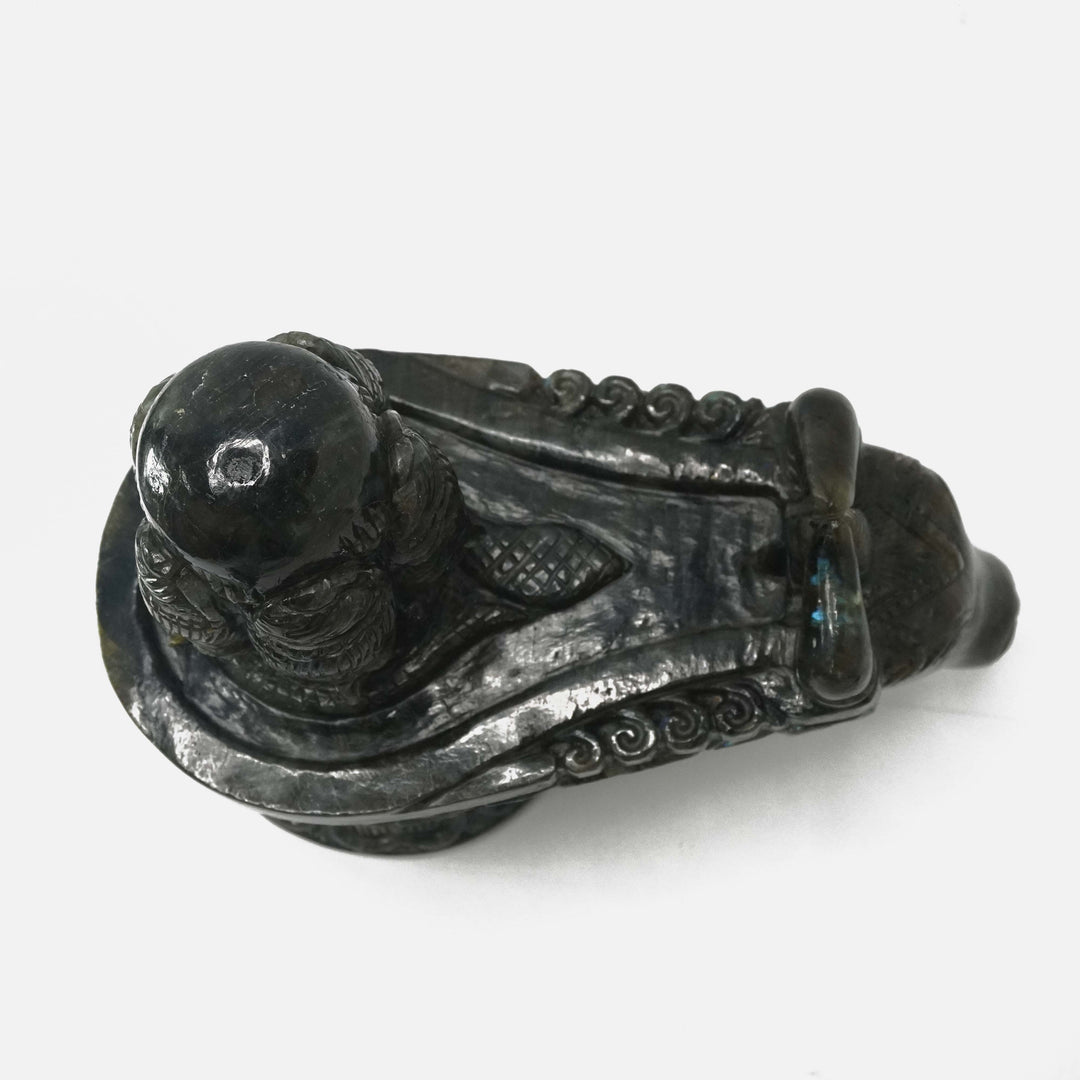 Labradorite Jaldhara Shivalingam : 2601-2700 gms