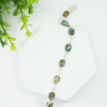 Load image into Gallery viewer, Labradorite Silver Bracelet