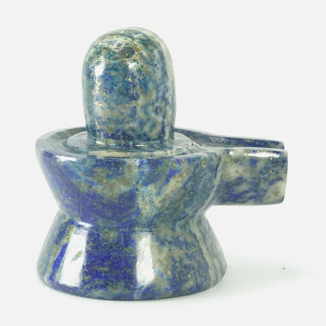 Lapis Lazuli Jaldhara Shivalingam : 151-200 gms