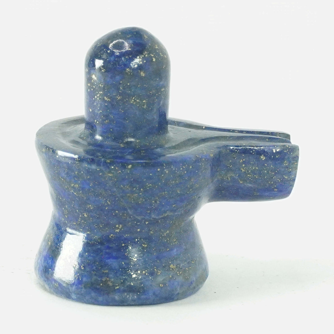Lapis Lazuli Jaldhara Shivalingam : 1-50 gms
