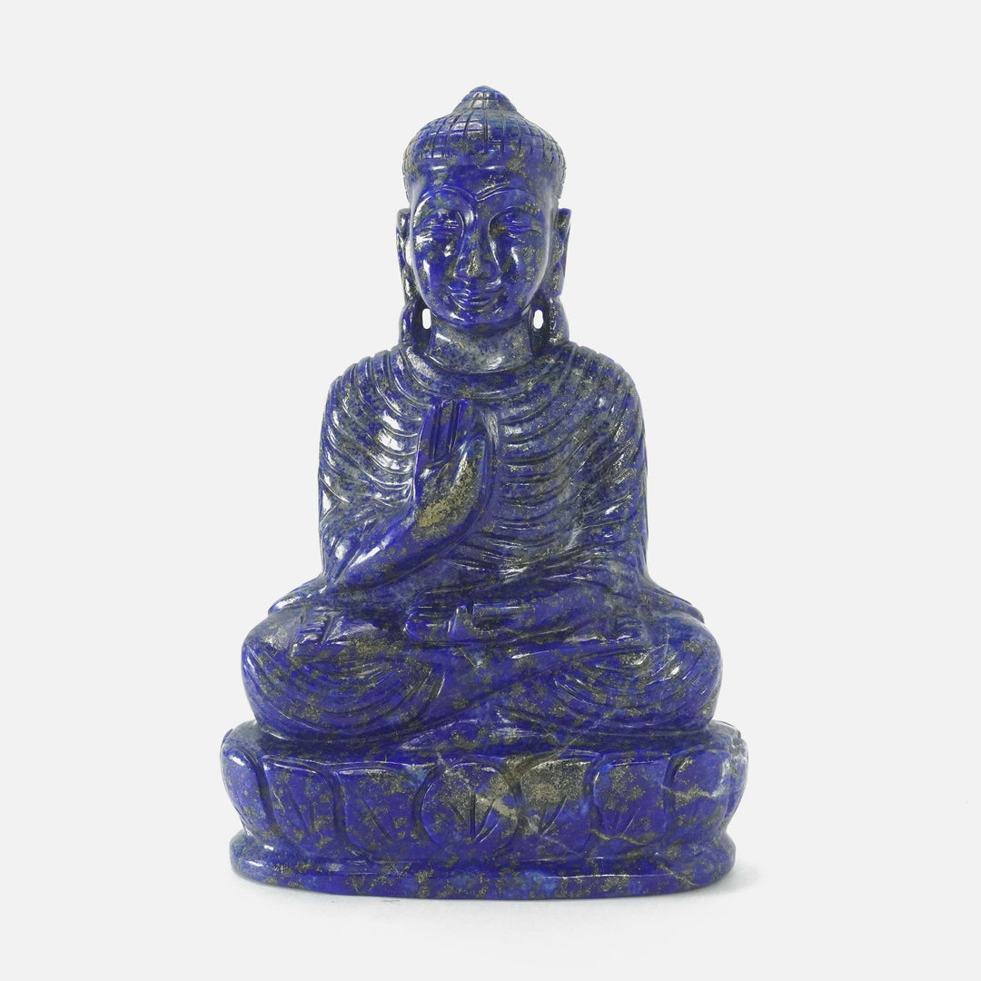 Lapis Lazuli Buddha Idol : 1901-2000 gms