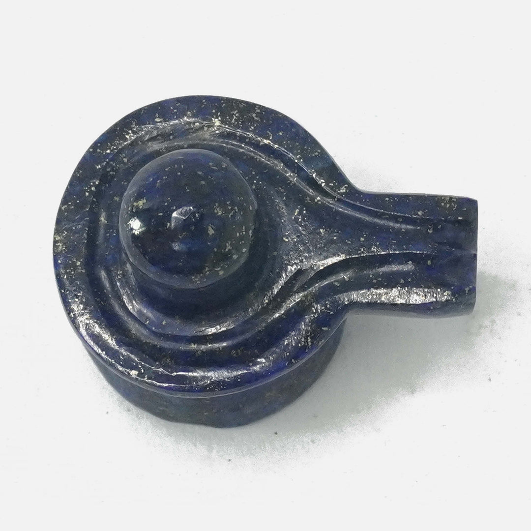 Lapis Lazuli Jaldhara Shivalingam : 1-50 gms