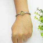 Load image into Gallery viewer, Lemon Topaz Silver Bracelet