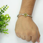 Load image into Gallery viewer, Lemon Topaz Silver Bracelet