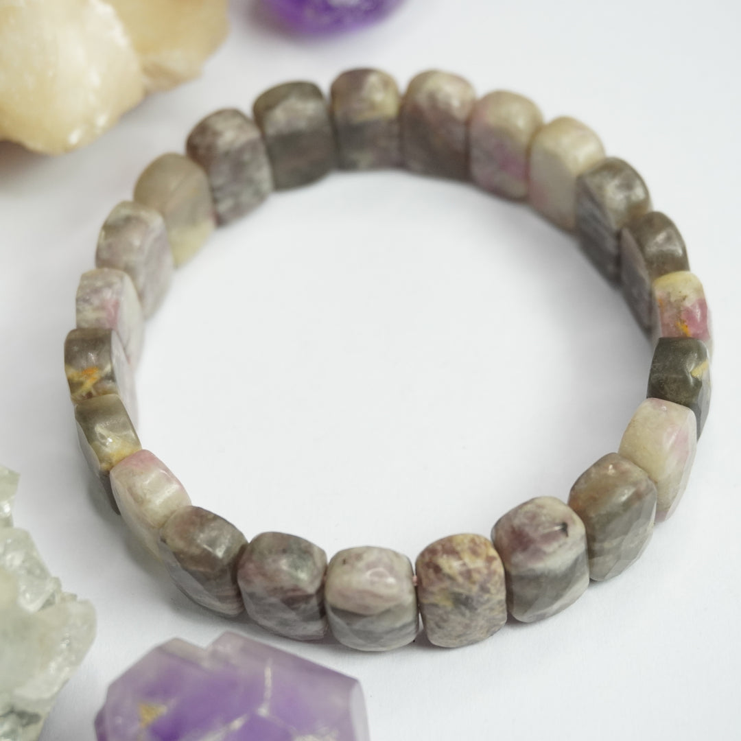 Lepidolite Bracelet: Transition and Serenity