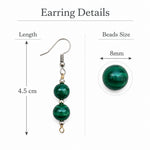 Load image into Gallery viewer, Malachite Earrings