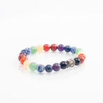Load image into Gallery viewer, Mixed Crystals with Buddha Face Bracelet