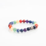 Load image into Gallery viewer, Mixed Crystals with Buddha Face Bracelet Love Rocks Bracelet