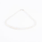 Load image into Gallery viewer, Rainbow Moonstone Necklace: Oval Beads 2mm Love Rocks Necklace