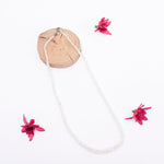 Load image into Gallery viewer, Rainbow Moonstone Necklace: Oval Beads 2mm Love Rocks Necklace