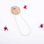 Load image into Gallery viewer, Rainbow Moonstone Necklace - Square Beads Love Rocks Necklace