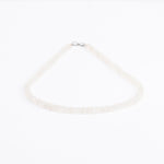 Load image into Gallery viewer, Rainbow Moonstone Necklace - Square Beads Love Rocks Necklace