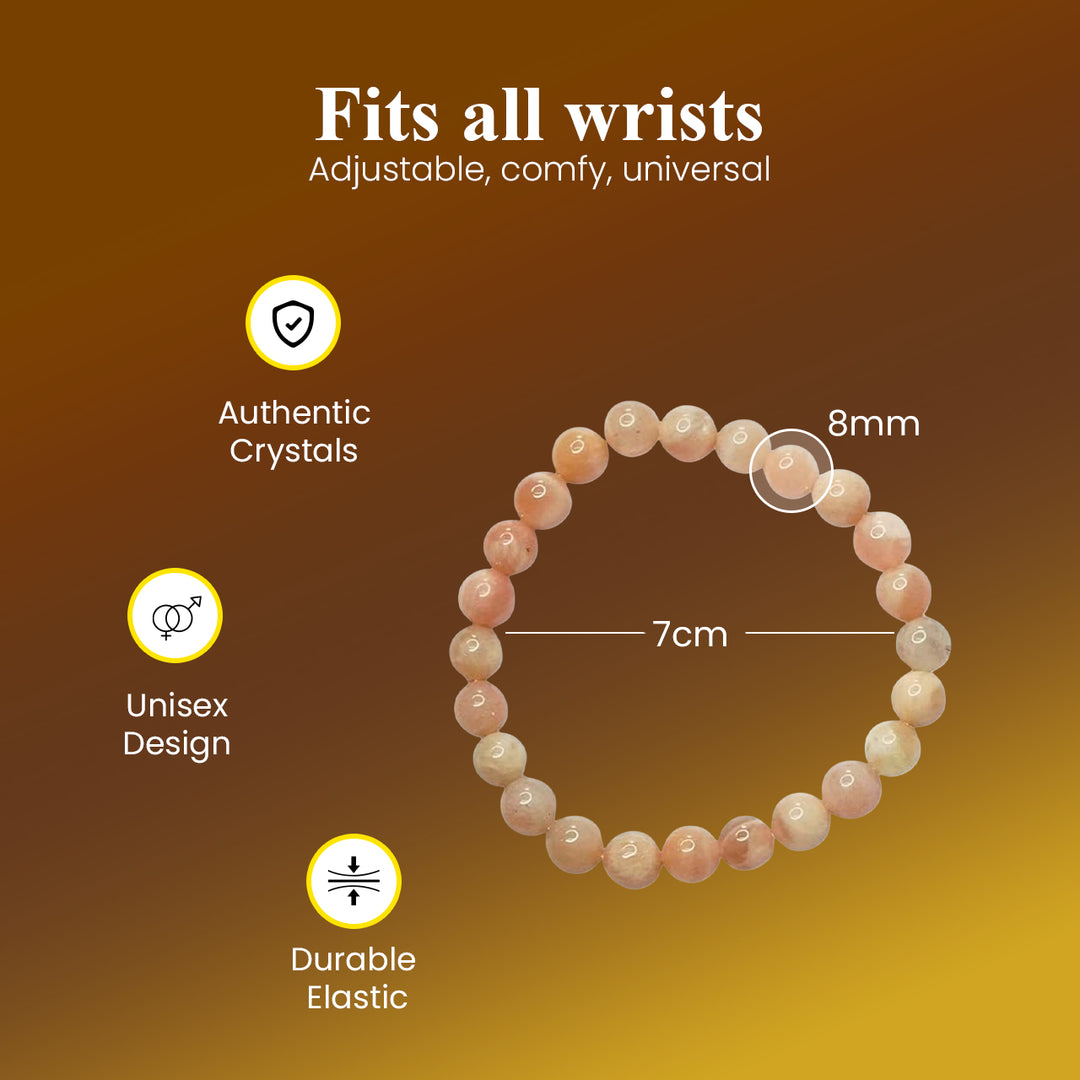 Moonstone Bracelet:  Intuition and New Beginnings
