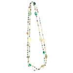 Load image into Gallery viewer, Multistone Multishaped Long Necklace