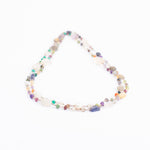 Load image into Gallery viewer, Multistone Multishaped Long Necklace Love Rocks Necklace