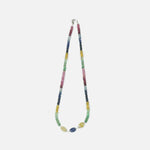 Load image into Gallery viewer, Multistone Necklace - Yellow Sapphire with Blue Sapphire Bead - Love Rocks