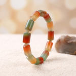 Load image into Gallery viewer, Peacock Agate Bracelet