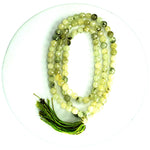 Load image into Gallery viewer, Prehnite Japamala: Prophecy and Divine Connection