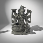 Load image into Gallery viewer, Karungali Varahi Devi Idol – Handmade Ebony Wood Goddess Sculpture | Auspicious Decor for Home & Temple - Love Rocks