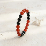 Load image into Gallery viewer, Red Carnelian and Black Tourmaline
