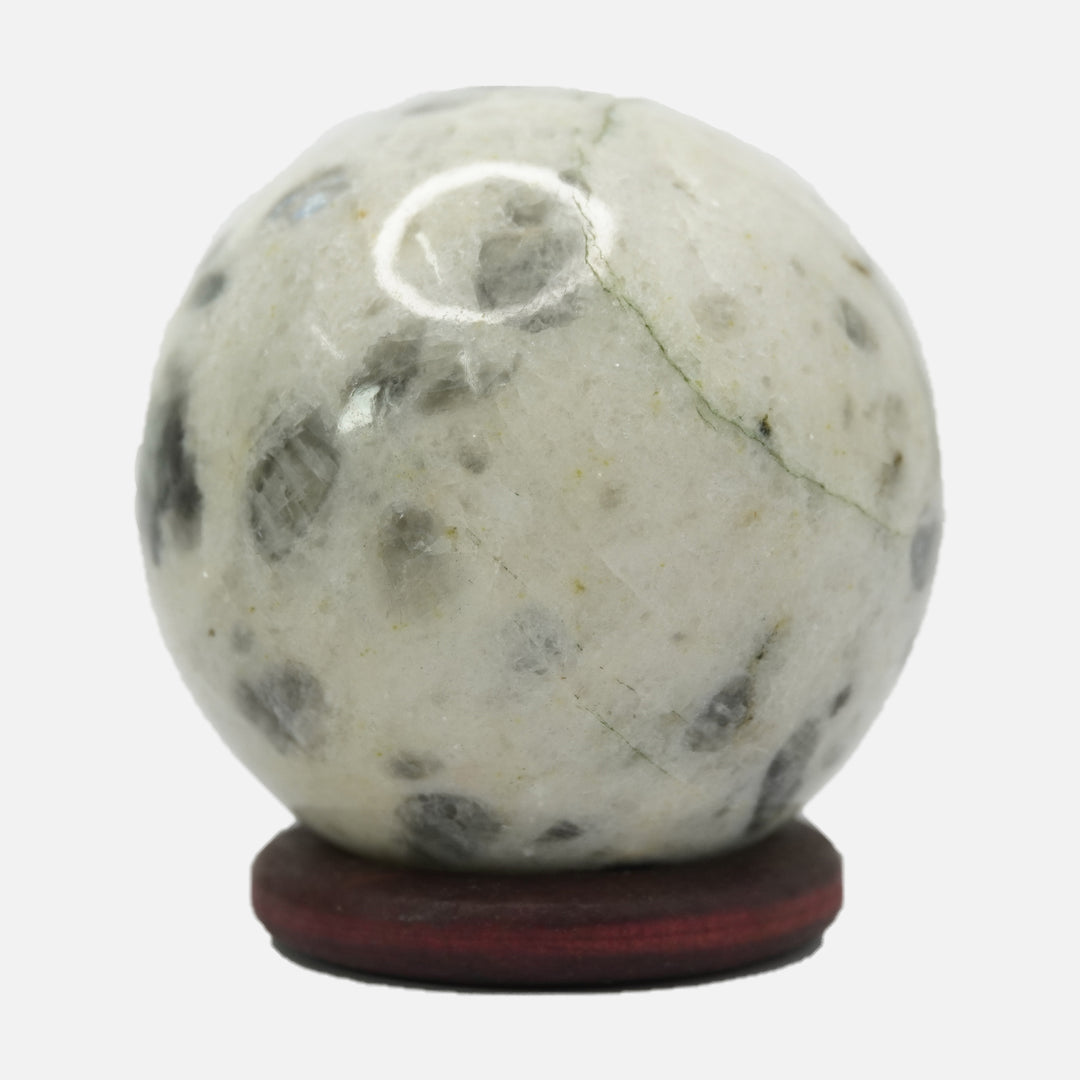 Rainbow Moonstone Sphere: Divine Feminine and Intuition