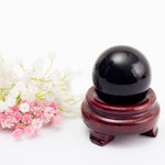 Load image into Gallery viewer, Rajasthani Black Stone Sphere