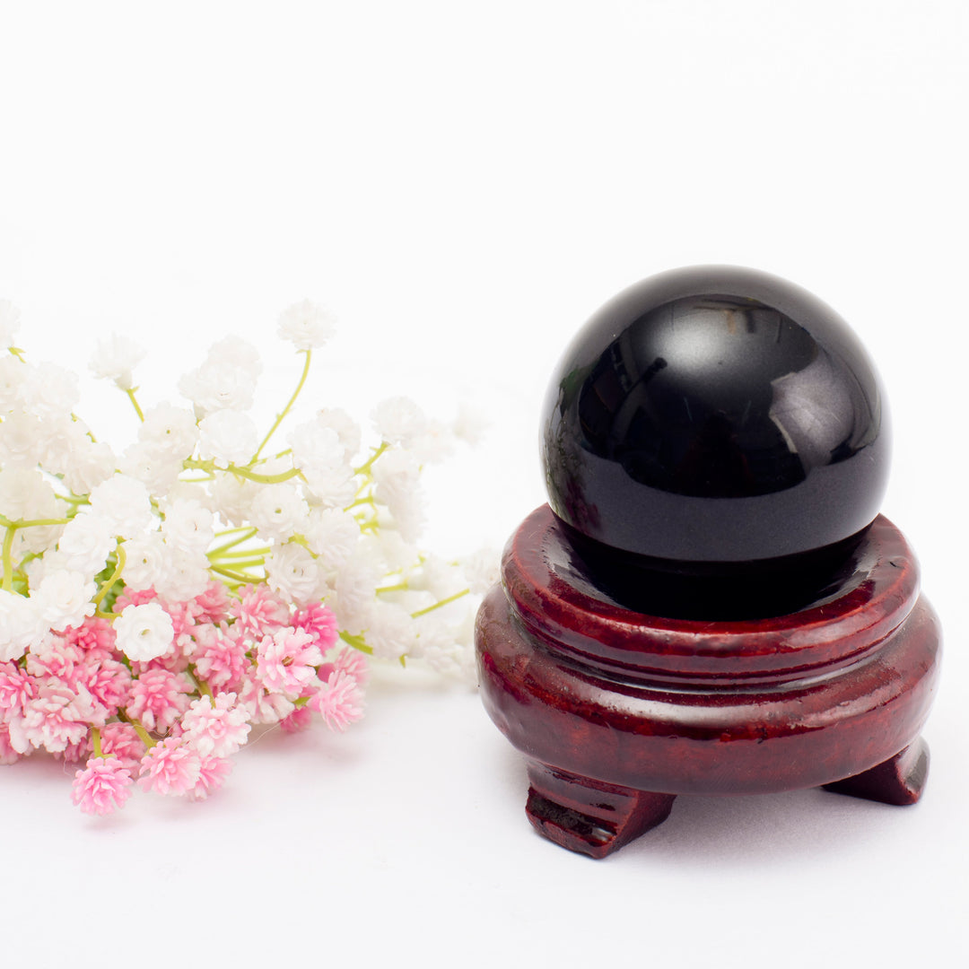 Rajasthani Black Stone Sphere