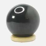 Load image into Gallery viewer, Rajasthani Black Stone Sphere: Strength and Grounding