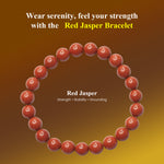 Load image into Gallery viewer, Red Jasper Bracelet: Nurturer & Protector Love Rocks Bracelet
