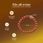 Load image into Gallery viewer, Red Jasper Bracelet: Nurturer & Protector Love Rocks Bracelet